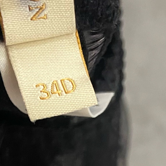 New! Myla London Warren Mews Black Mesh Embroidered Underwire Bra 4422 - Picture 6 of 9